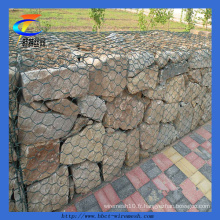 Boite gabion hexagonale en mousse hexagonale en PVC